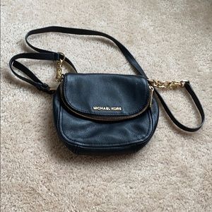 Michael Kor black crossbody bag